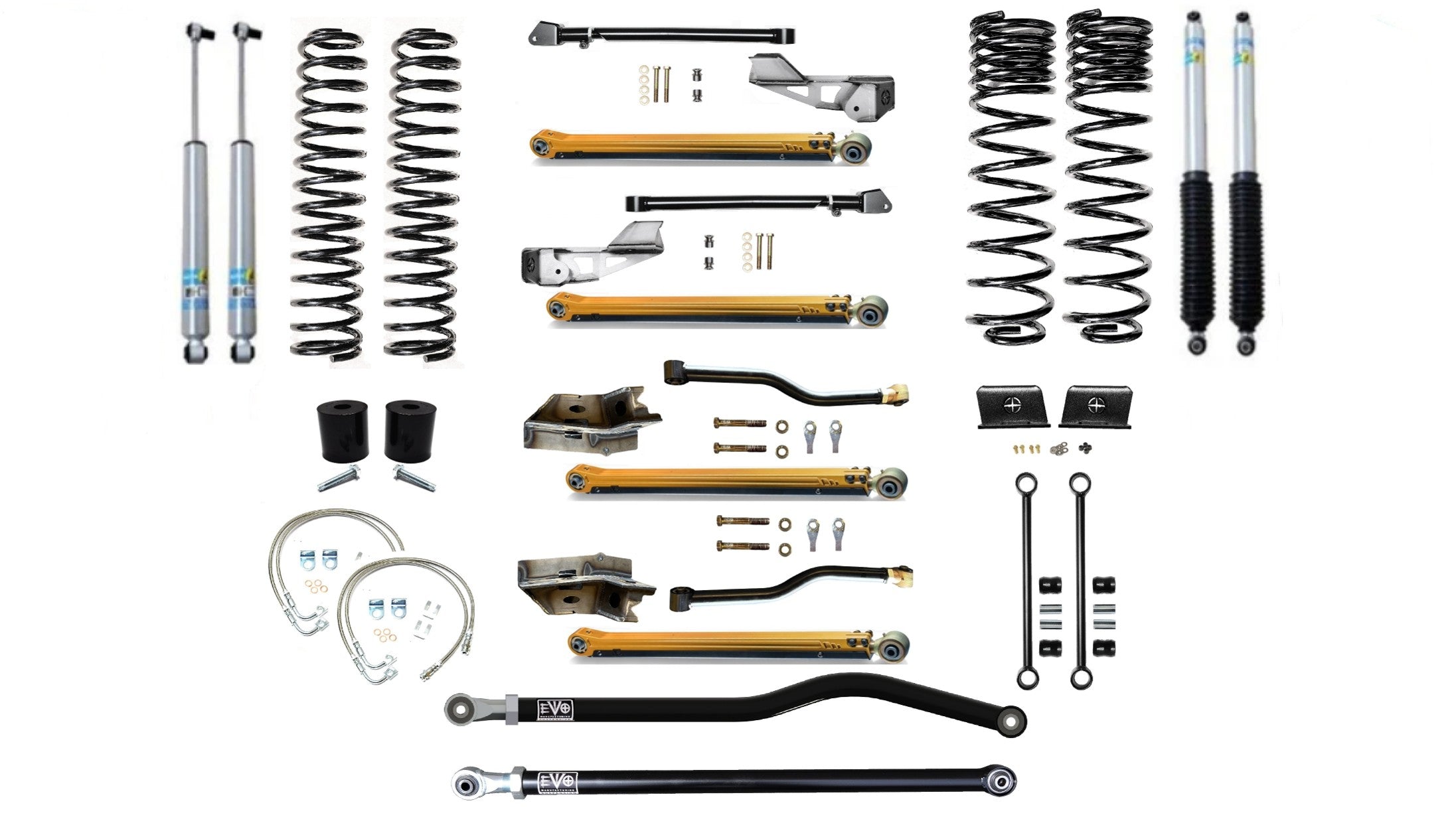 2.5" DIESEL Jeep Gladiator JT LONG ARM LIFT KIT SUSPENSION SYSTEMS