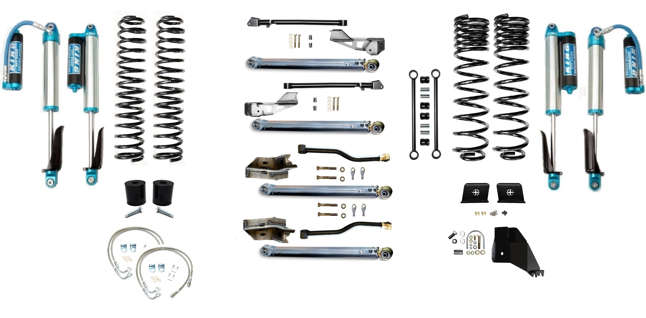 4.5" DIESEL JT GLADIATOR LONG ARM LIFT KIT SUSPENSION SYSTEMS