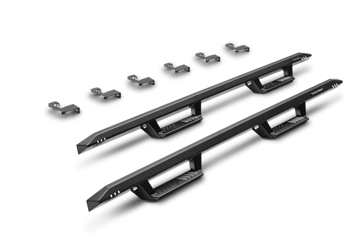EpYx Step System Cab Length (2 Steps per Side) 2009-2015.5 Ram 1500/2010-2018 Ram 2500/3500 Crew Cab Textured Black NFab