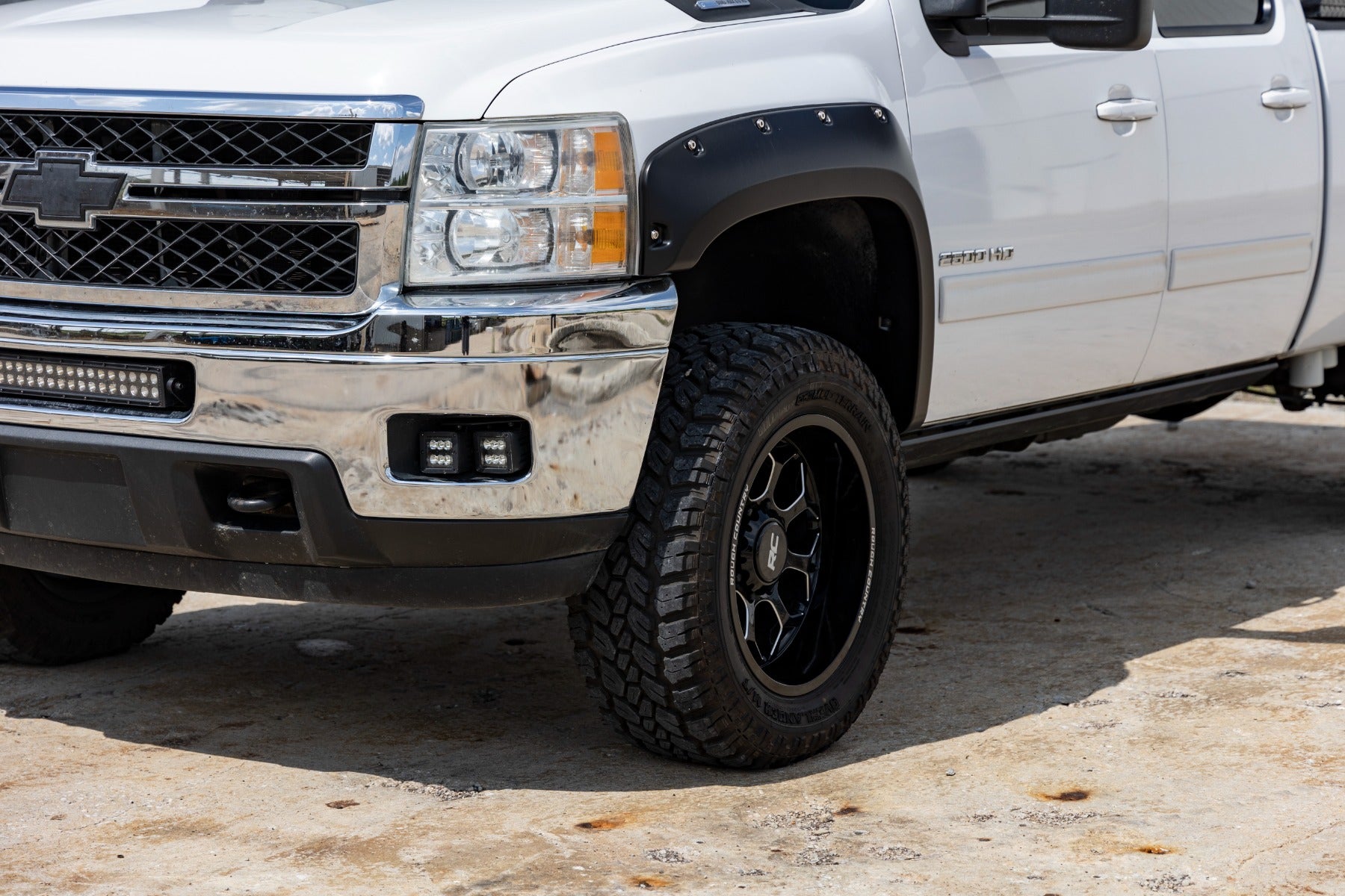 Pocket Fender Flares Chevy Silverado 1500/2500HD/3500HD (2007-2014) Rough Country