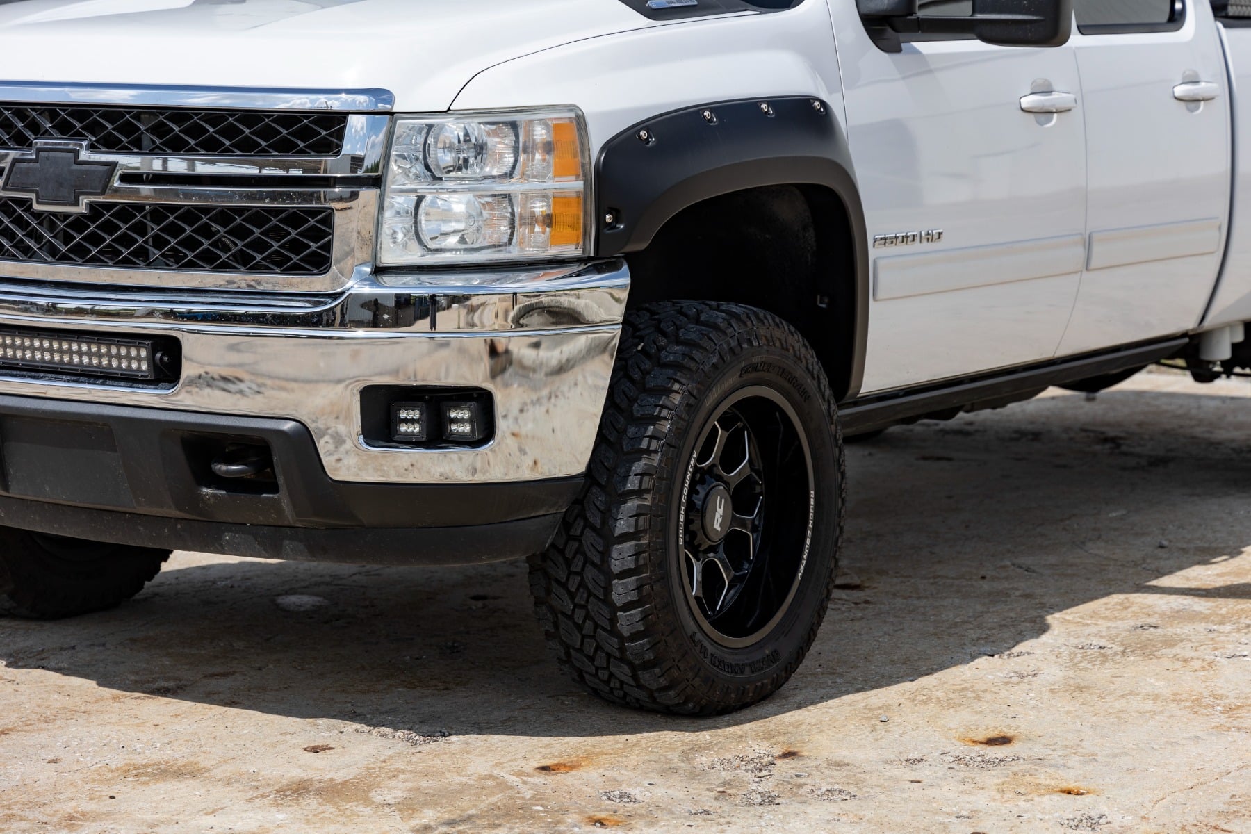 Pocket Fender Flares Chevy Silverado 1500/2500HD/3500HD (2007-2014) Rough Country