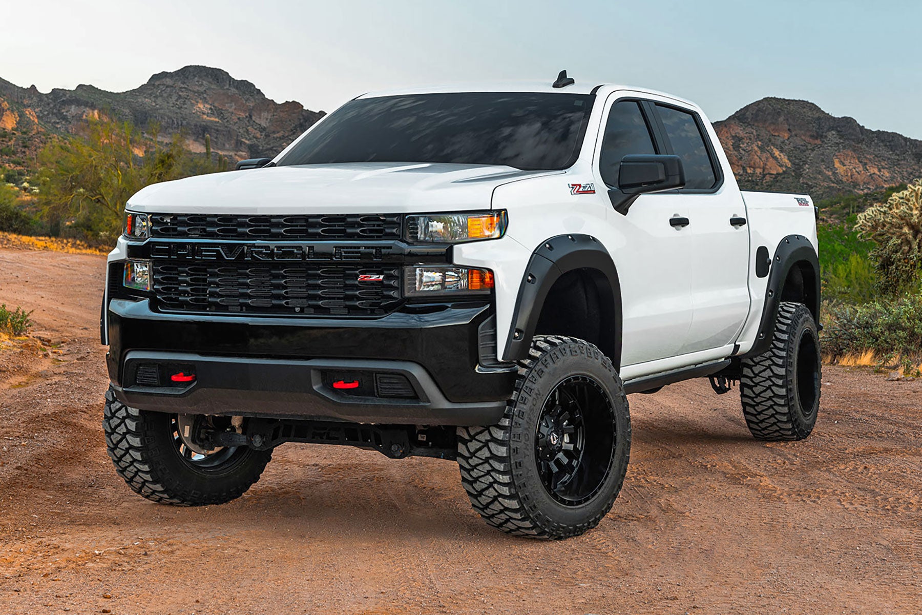 Fender Flares Sport Chevy Silverado 1500 2WD/4WD (2019-2021) Rough Country
