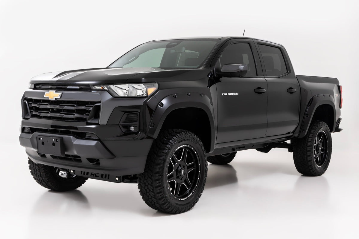 Pocket Fender Flares GXD Sterling Grey Metallic Chevy Colorado (23-26) Rough Country