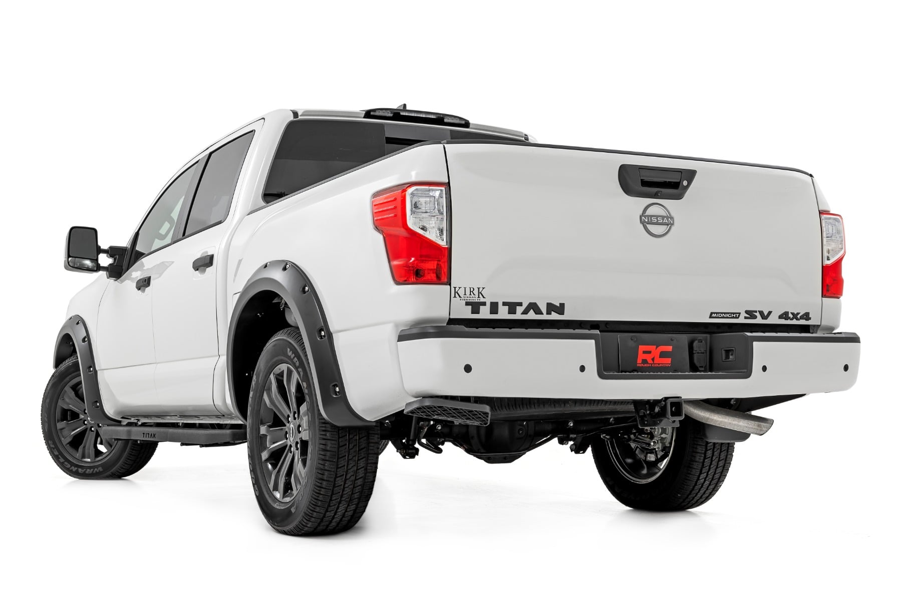 Pocket Fender Flares Crew Cab Nissan Titan 2WD/4WD (2017-2024) Rough Country