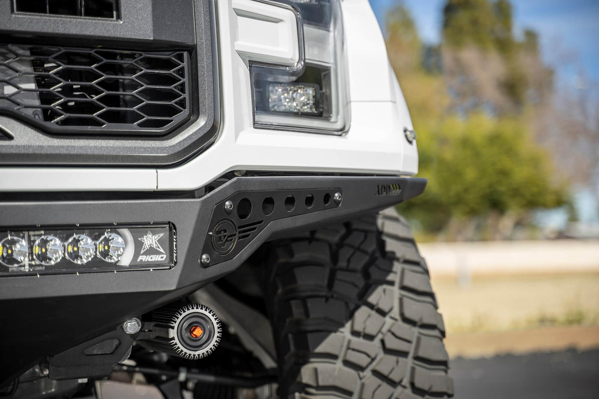 2017-2020 Ford Raptor Rock Fighter Frame Cut Front Bumper Addictive Desert Designs