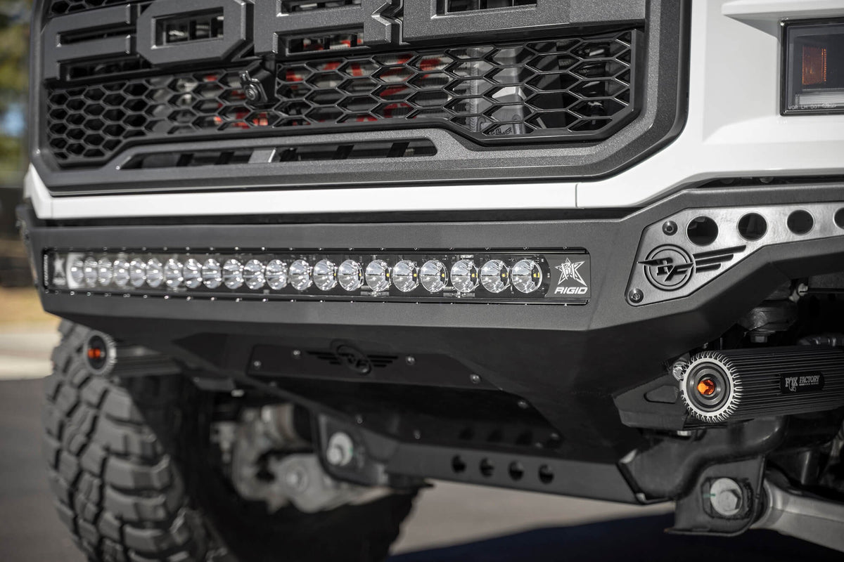 2017-2020 Ford Raptor Rock Fighter Frame Cut Front Bumper Addictive Desert Designs