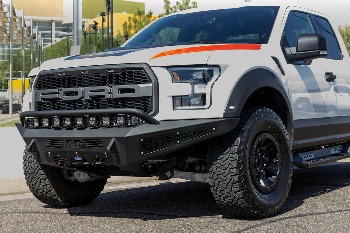 2017-2020 Ford F-150 Raptor HoneyBadger Front Bumper Addictive Desert Designs