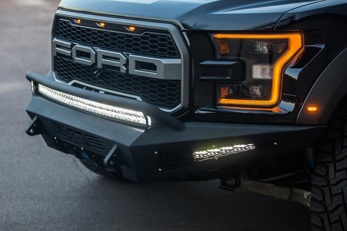 2017-2020 Ford F-150 Raptor HoneyBadger Front Bumper Addictive Desert Designs