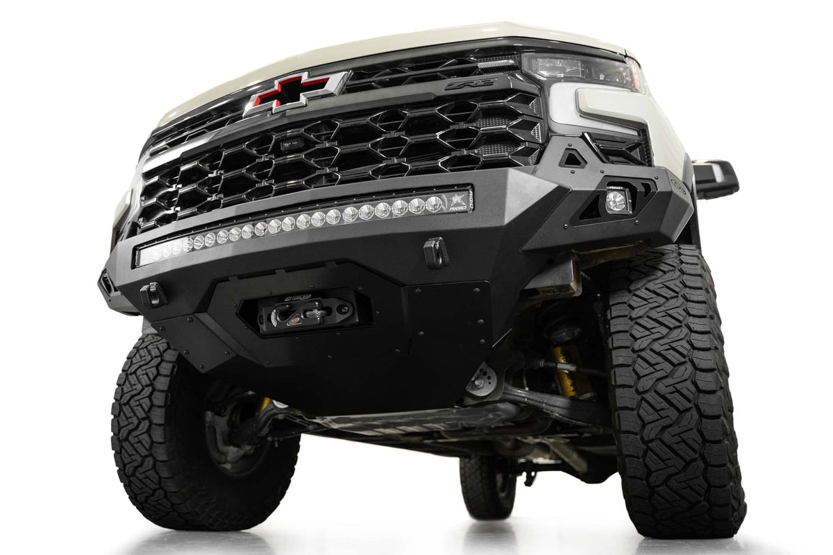 2022+ Chevrolet Silverado 1500 ZR2 Stealth Fighter Front Bumper Addictive Desert Designs
