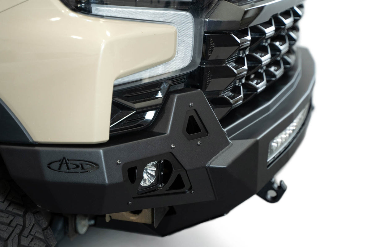 2022+ Chevrolet Silverado 1500 ZR2 Stealth Fighter Front Bumper Addictive Desert Designs