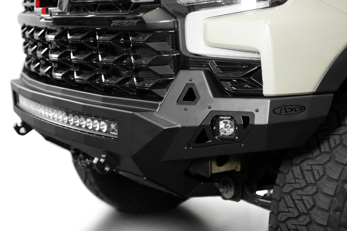 2022+ Chevrolet Silverado 1500 ZR2 Stealth Fighter Front Bumper Addictive Desert Designs