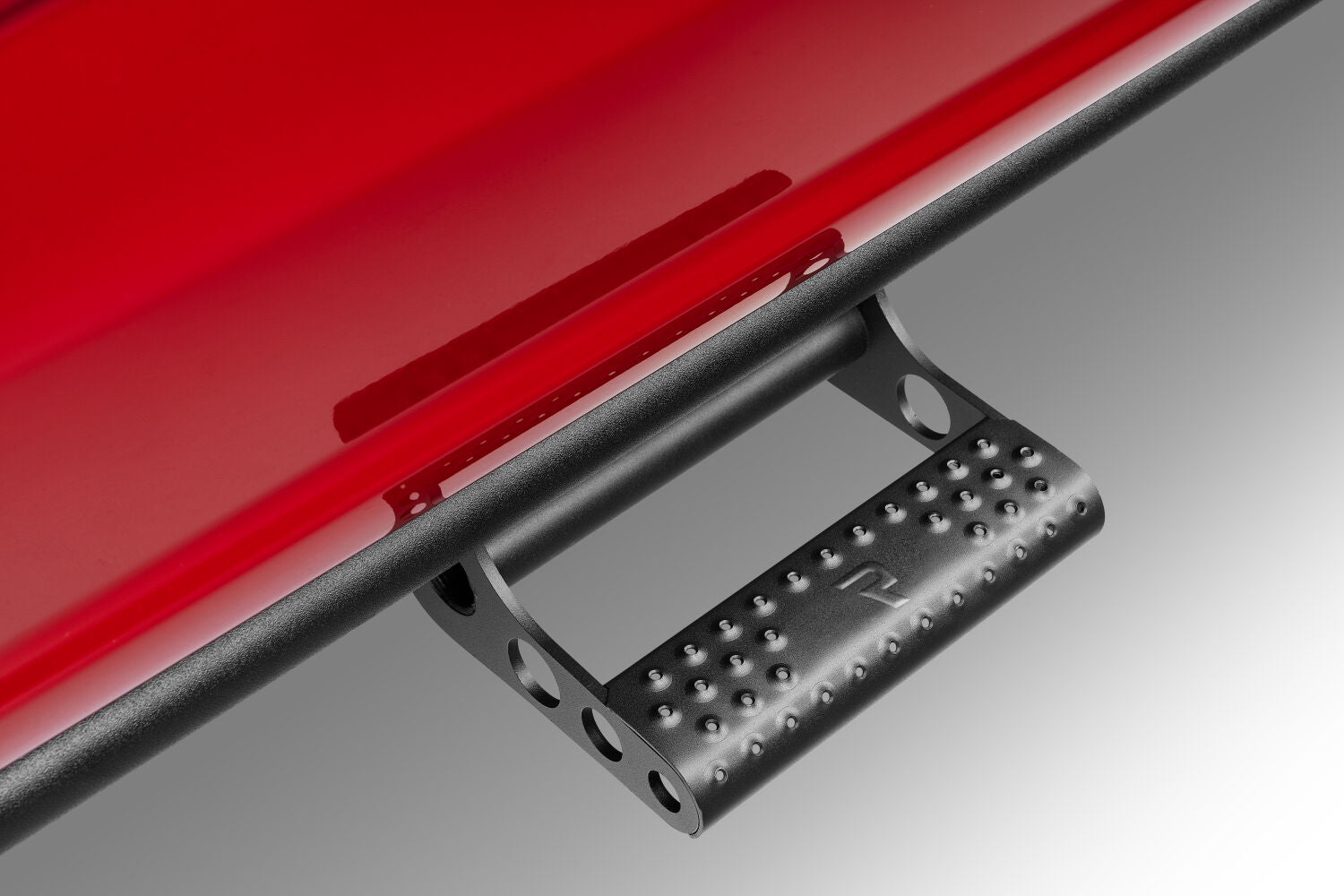 RKR Step System Cab Length (2 Step Mounts/2 Steps per Side) 1.75 Inch Rails 2015-2025 Ford F-150 SuperCrew Textured Black NFab