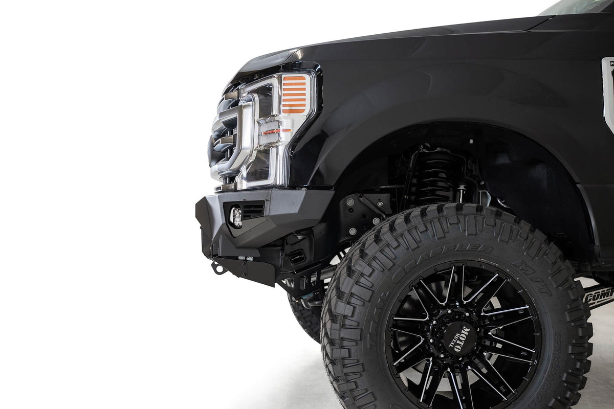 2017-2022 Ford Super Duty F-250 F-350 Bomber Front Bumper Mounts for 3 Baja Designs LP6s Addictive Desert Designs