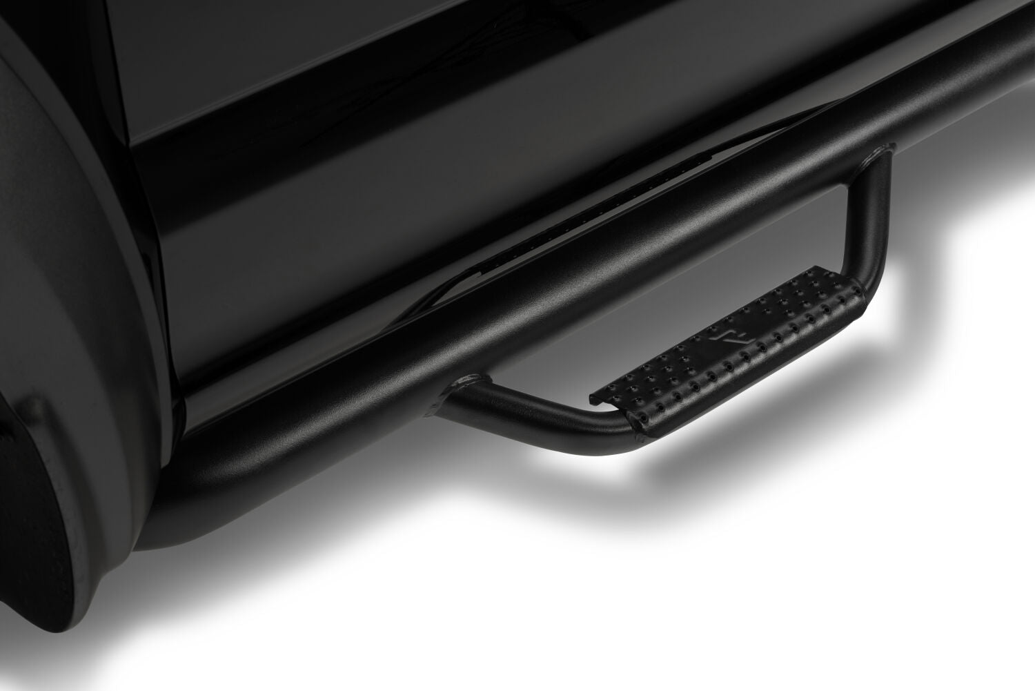 Nerf Step Bar Cab Length (2 Steps per Side) 2017-2026 Ford F-250/F-350 SuperCab Textured Black NFab