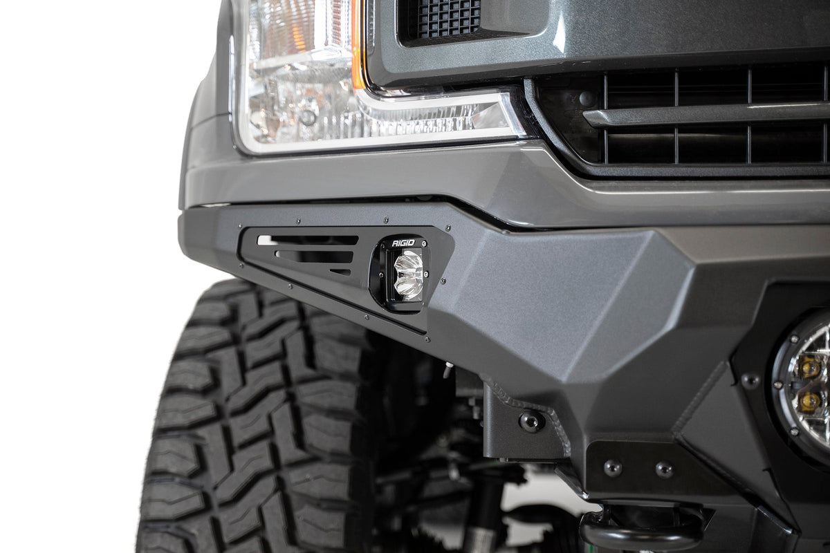 2018-2020 Ford F-150 Bomber Front Bumper Mounts for 4 rigid 360 6 Inch Round Lights Addictive Desert Designs
