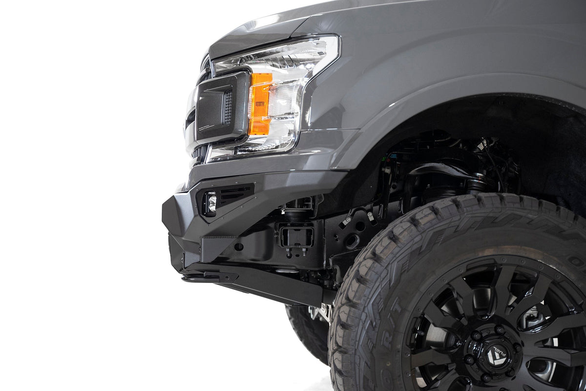 2018-2020 Ford F-150 Bomber Front Bumper Mounts for 4 rigid 360 6 Inch Round Lights Addictive Desert Designs