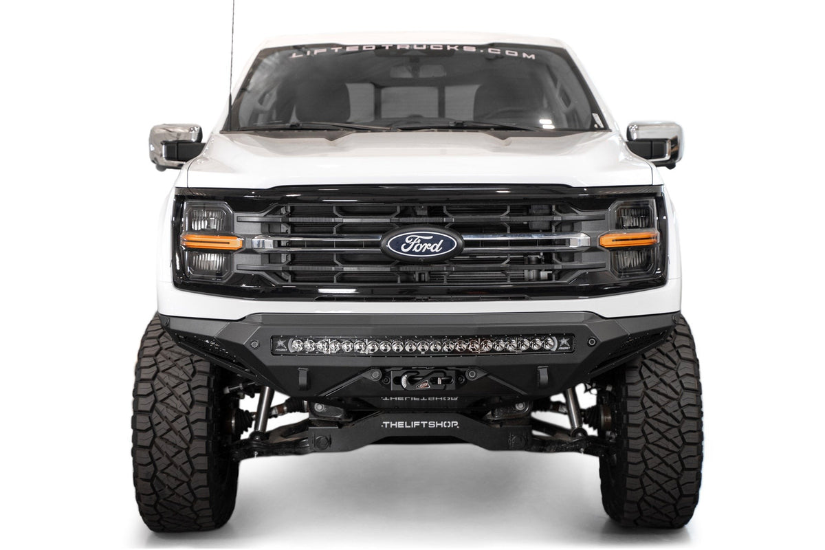 2024+ Ford F-150 Stealth Fighter Front Bumper Heavy-Duty Winch Mount Addictive Desert Designs