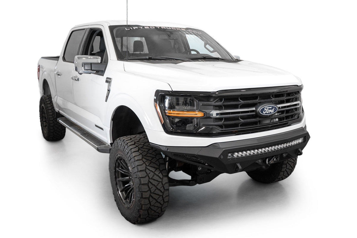 2024+ Ford F-150 Stealth Fighter Front Bumper Heavy-Duty Winch Mount Addictive Desert Designs
