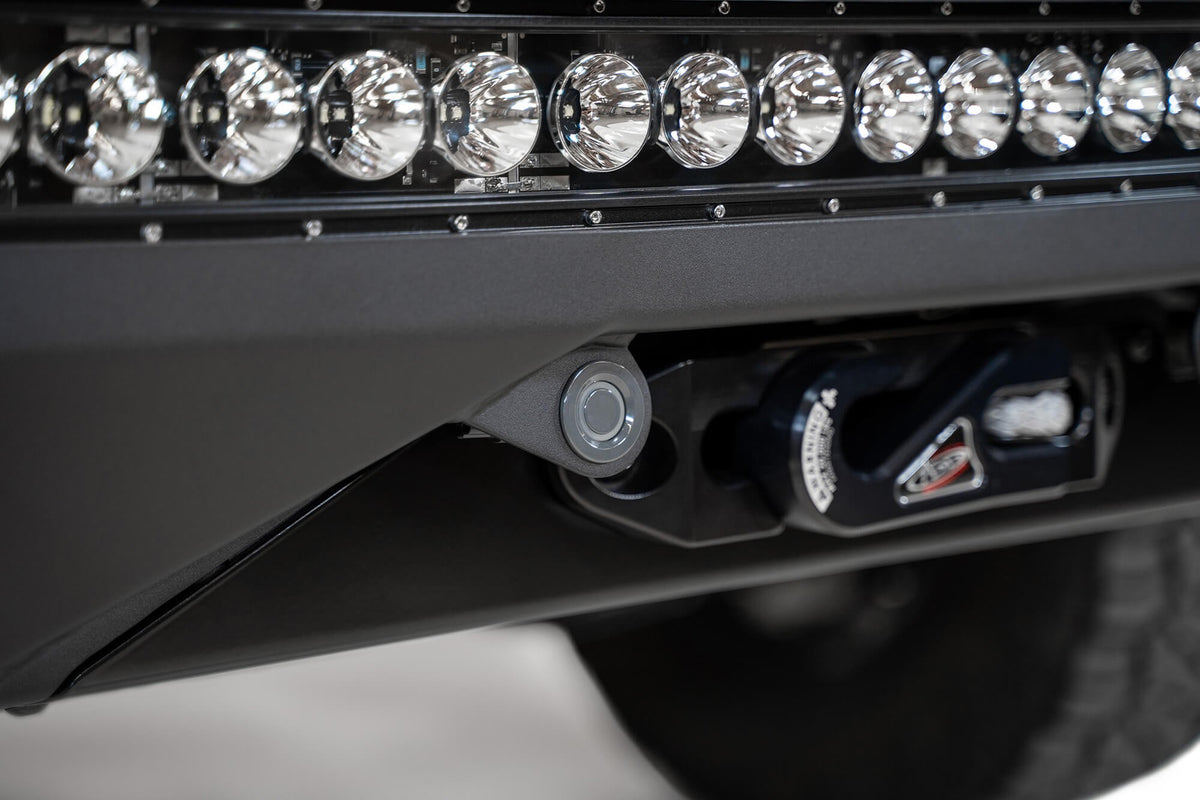2021-2025 Ford F-150 Stealth Fighter Front Bumper With Winch Mount Addictive Desert Designs