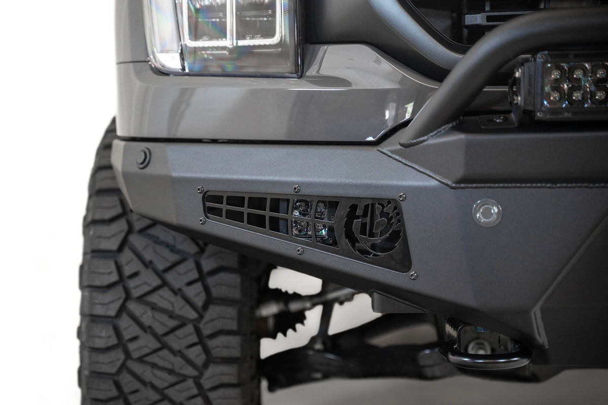 2021-2025 Ford F-150 HoneyBadger Front Bumper With Top Hoop Addictive Desert Designs