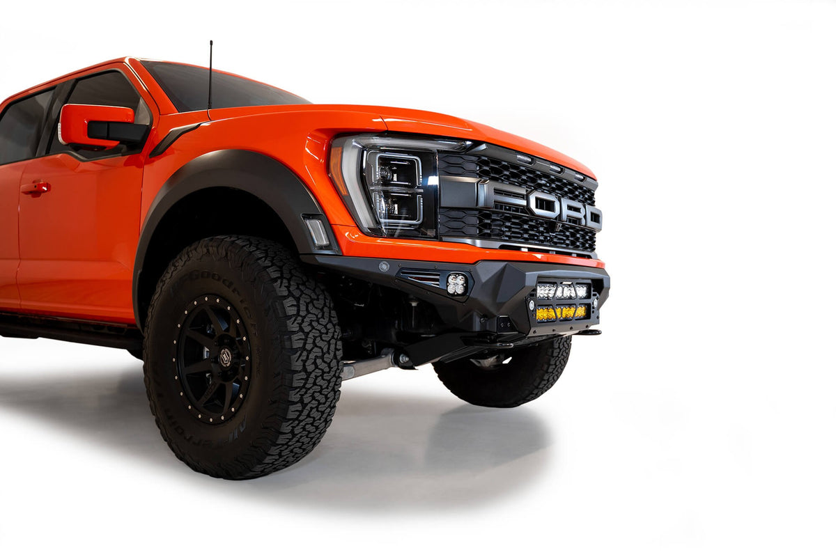2021+ Ford Raptor Bomber Front Bumper Mounts for two 20 Inch Light Bars Addictive Desert Designs