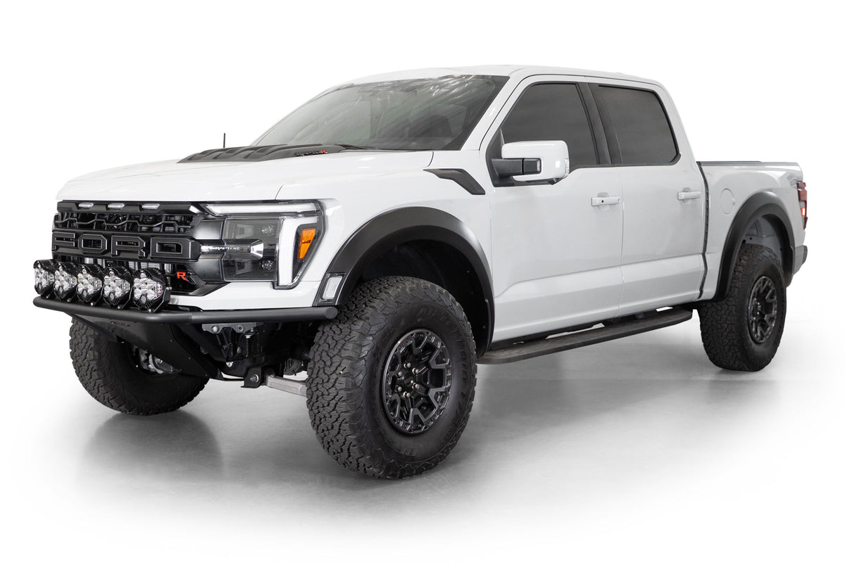 2021+ Ford F-150 Raptor Pro Plus Frame Cut Front Bumper 20-inch Light Bar Addictive Desert Designs