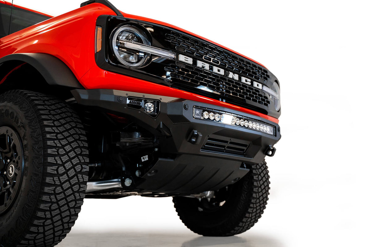2021+ Ford Bronco Stealth Fighter Front Bumper Addictive Desert Designs