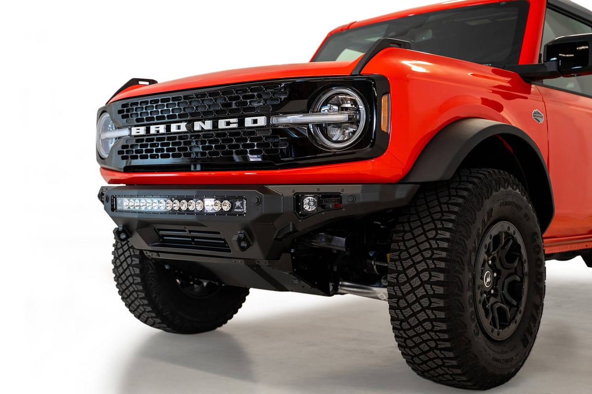 2021+ Ford Bronco Stealth Fighter Front Bumper Addictive Desert Designs