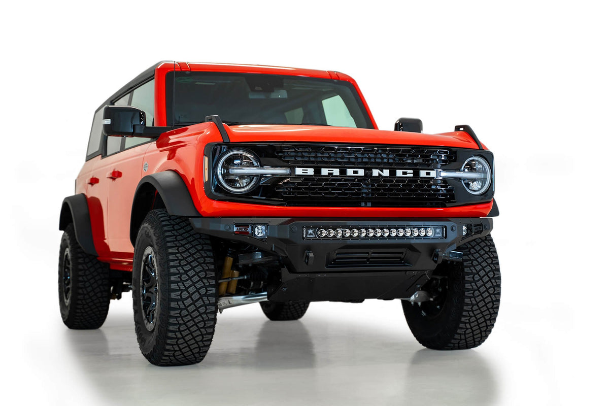 2021+ Ford Bronco Stealth Fighter Front Bumper Addictive Desert Designs