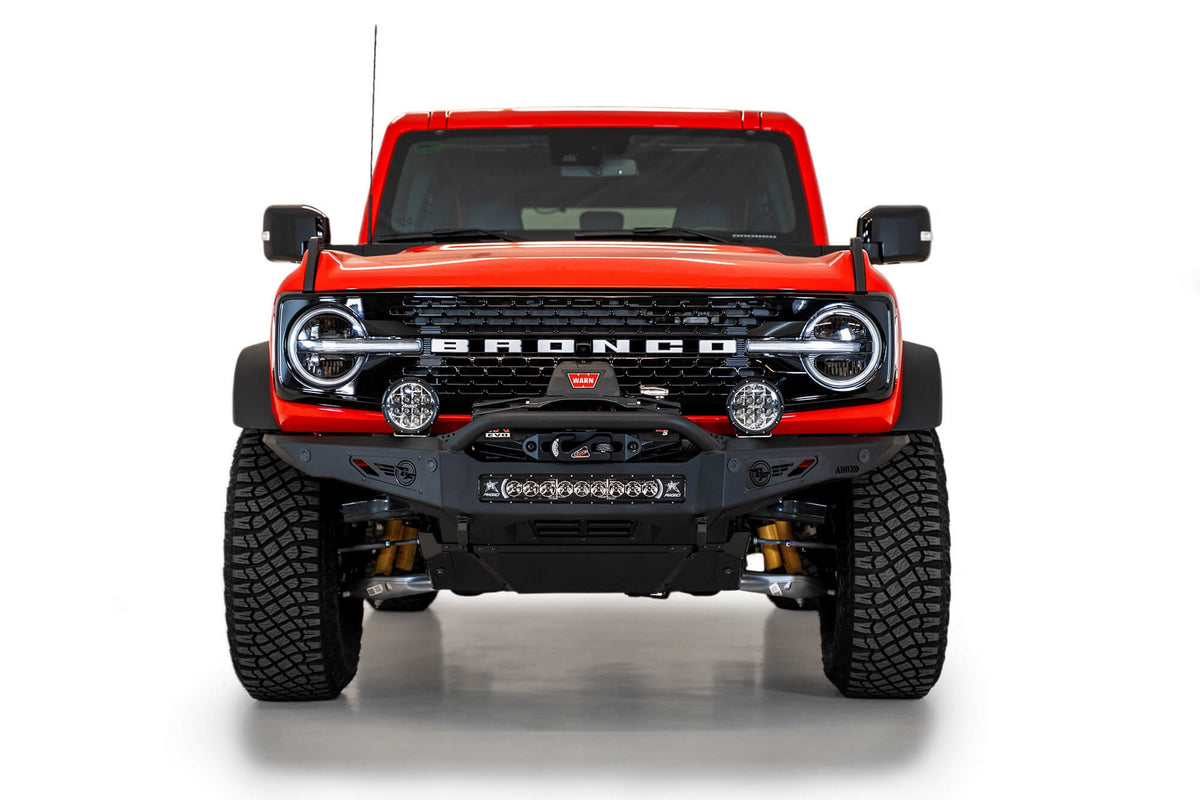 2021+ Ford Bronco Rock Fighter Front Bumper Addictive Desert Designs