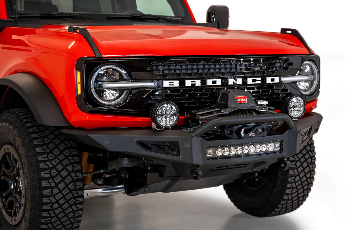 2021+ Ford Bronco Rock Fighter Front Bumper Addictive Desert Designs