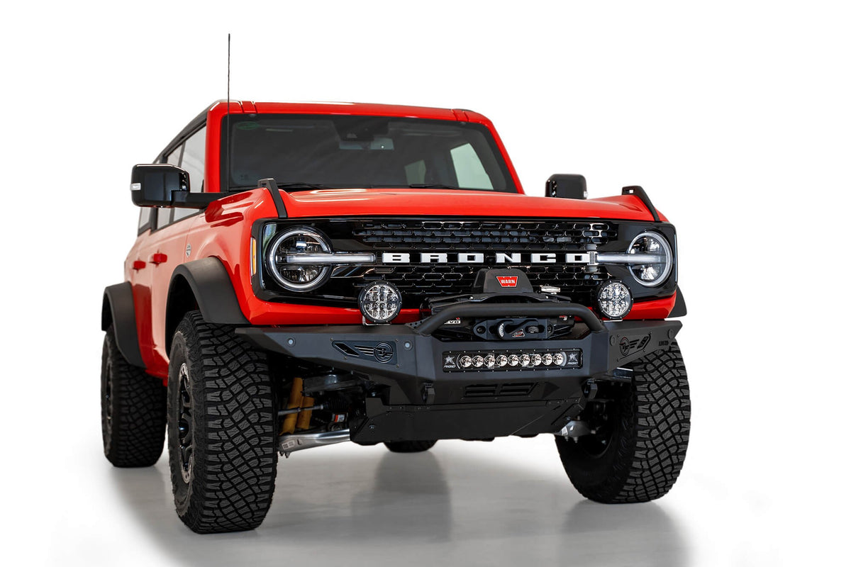 2021+ Ford Bronco Rock Fighter Front Bumper Addictive Desert Designs