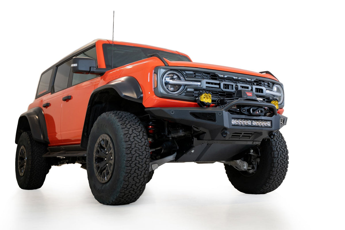 2022+ Ford Bronco Raptor Rock Fighter Front Bumper Addictive Desert Designs
