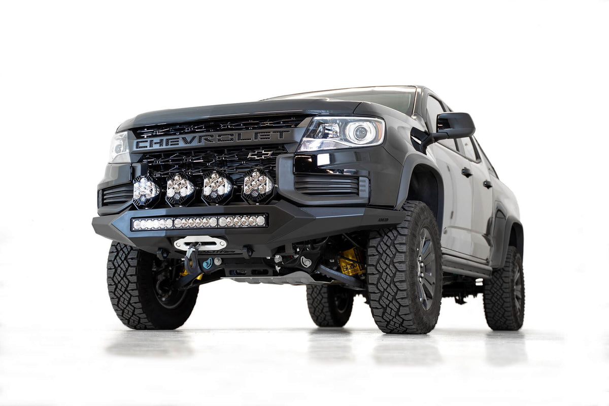 2021-2022 Chevrolet Colorado ZR2 Stealth Fighter Front Bumper Addictive Desert Designs