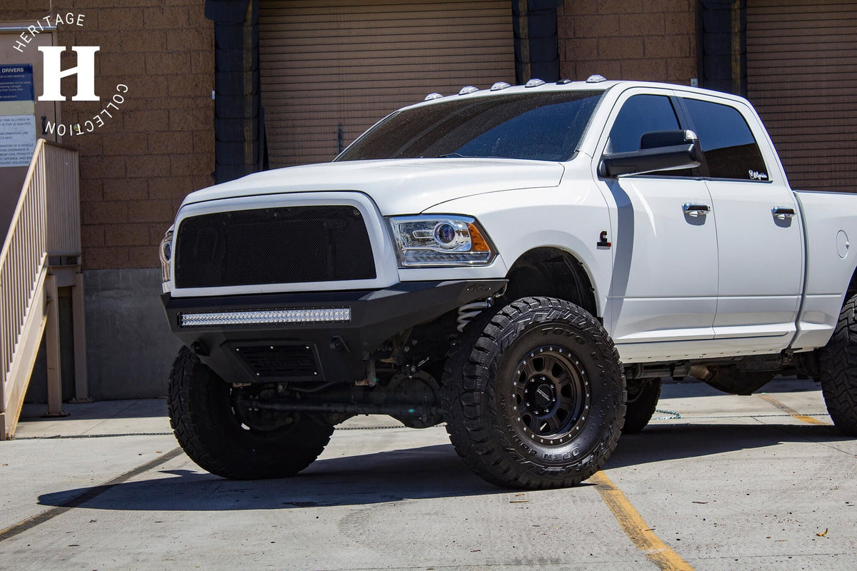 2010-2018 Dodge RAM 2500, 3500 Stealth Fighter Front Bumper Addictive Desert Designs