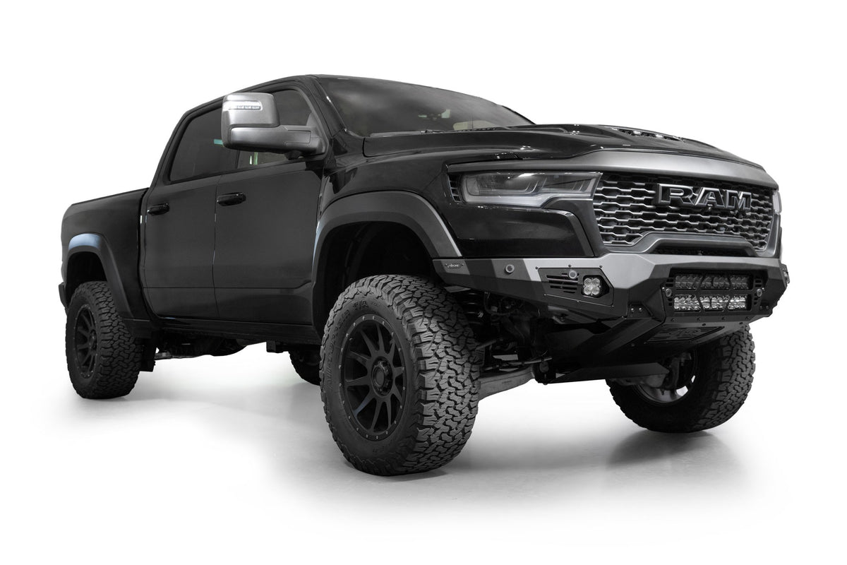 2025 Ram RHO Bomber Front Bumper (20 Inch Lights) Addictive Desert Designs