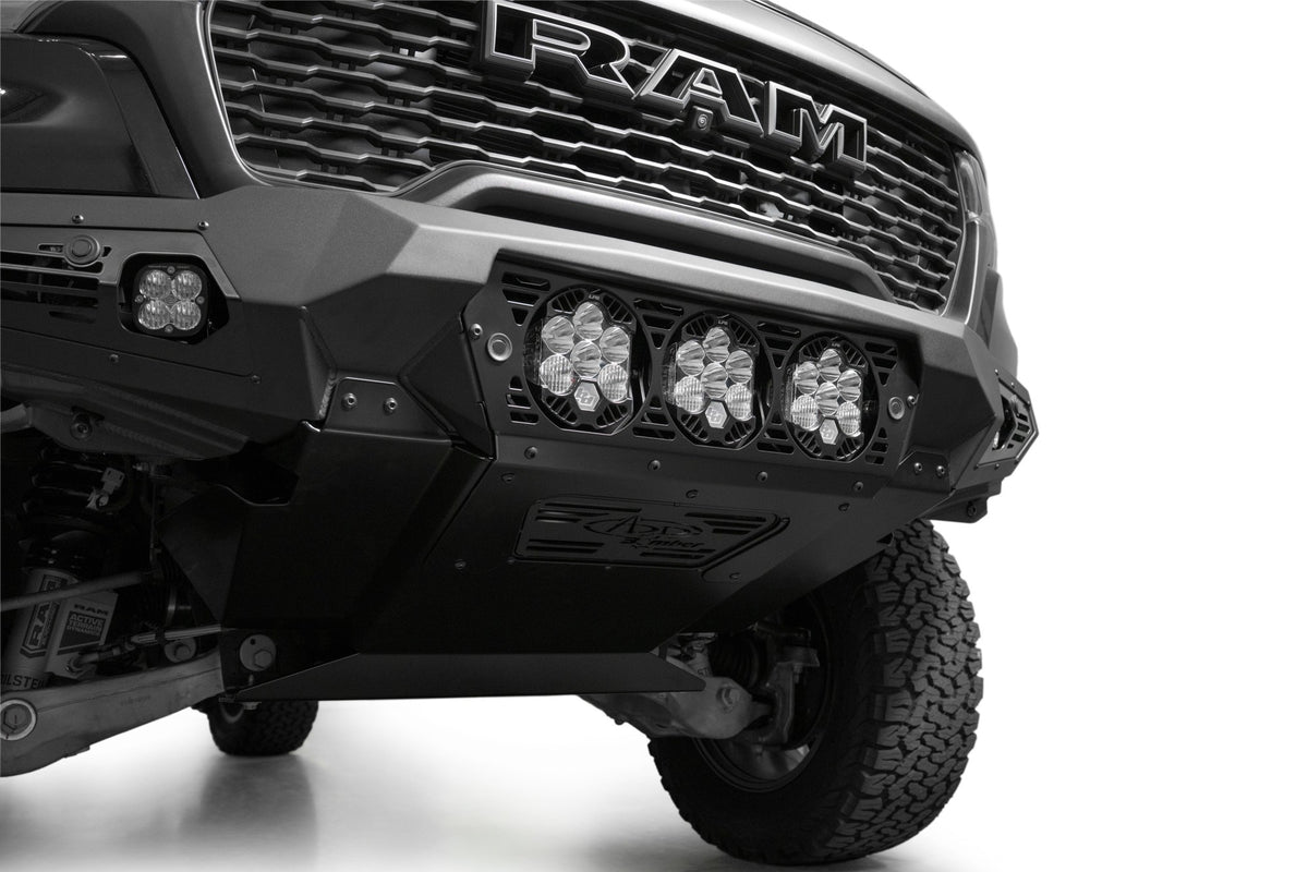 2025 Ram RHO Bomber Front Bumper (Baja) Addictive Desert Designs