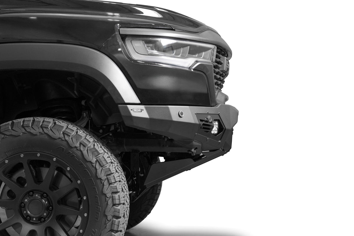 2025 Ram RHO Bomber Front Bumper (Baja) Addictive Desert Designs