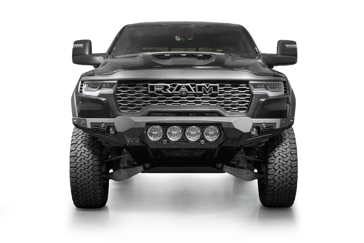2025 Ram RHO Bomber Front Bumper (RIGID) Addictive Desert Designs