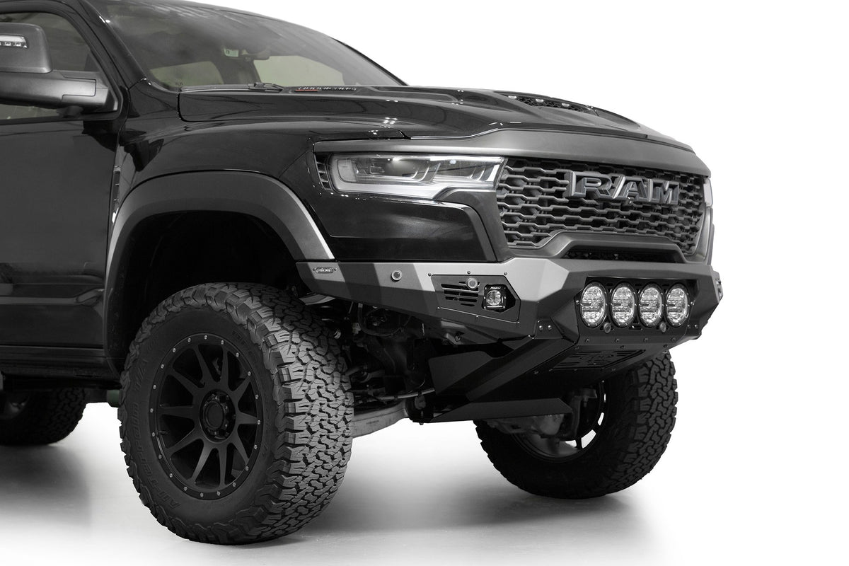 2025 Ram RHO Bomber Front Bumper (RIGID) Addictive Desert Designs