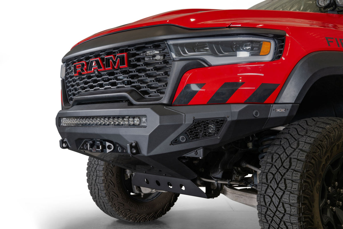2025 Ram RHO Stealth Fighter Front Bumper Addictive Desert Designs