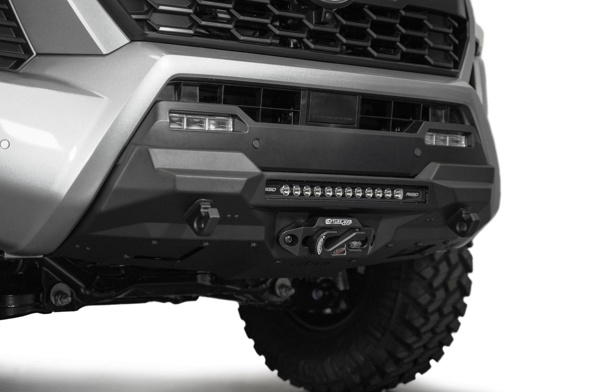 2024-2025 Toyota Tacoma Stealth Center Mount Winch Front Bumper Addictive Desert Designs