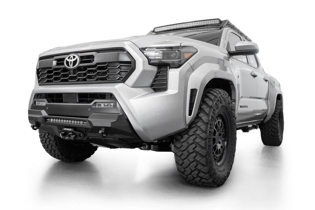 2024-2025 Toyota Tacoma Stealth Center Mount Winch Front Bumper Addictive Desert Designs