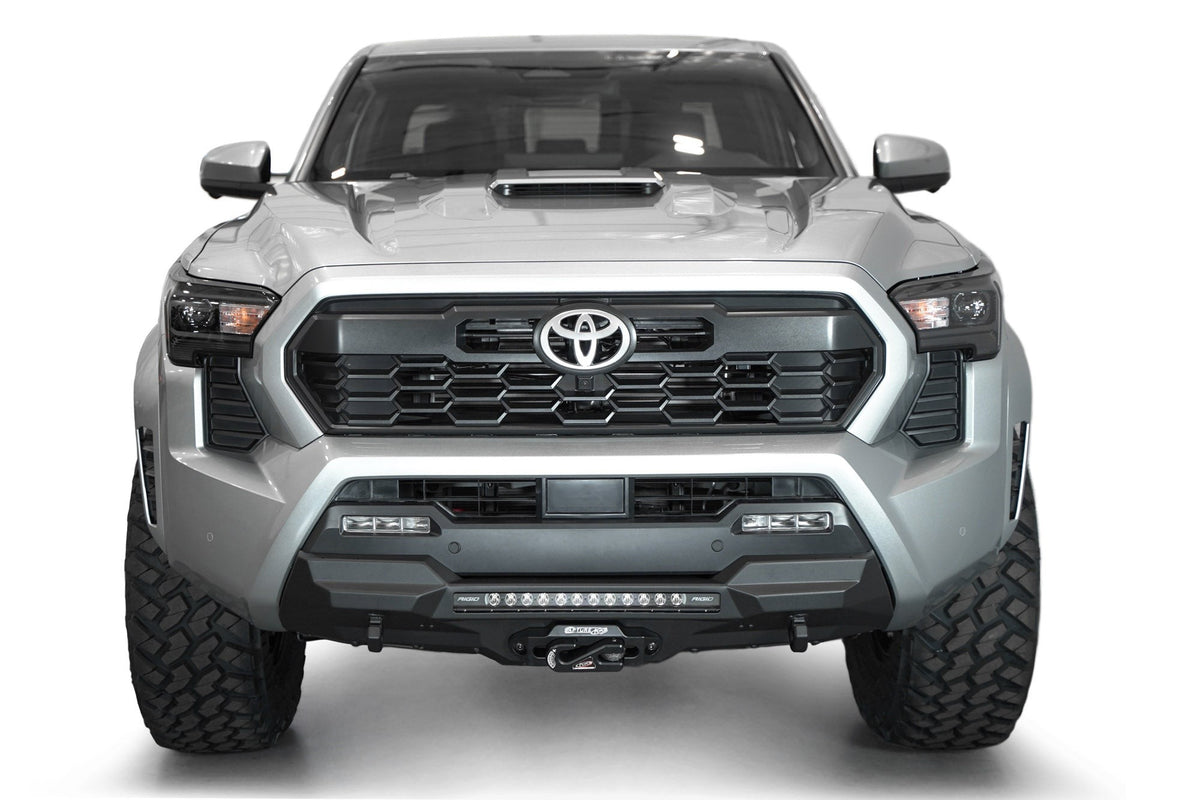 2024-2025 Toyota Tacoma Stealth Center Mount Winch Front Bumper Addictive Desert Designs