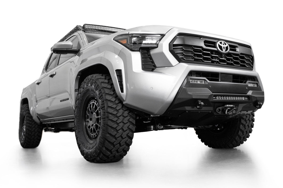 2024-2025 Toyota Tacoma Stealth Center Mount Winch Front Bumper Addictive Desert Designs