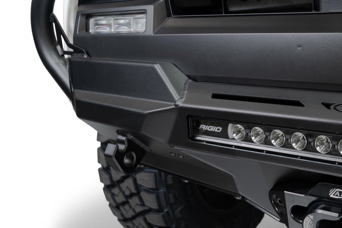 2025 Toyota 4Runner Stealth Center Mount Front Bumper with Top Hoop Addictive Desert Designs