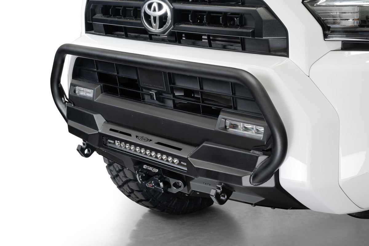 2025 Toyota 4Runner Stealth Center Mount Front Bumper with Top Hoop Addictive Desert Designs
