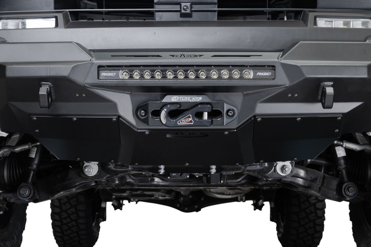 2025 Toyota 4Runner Stealth Center Mount Front Bumper with Top Hoop Addictive Desert Designs