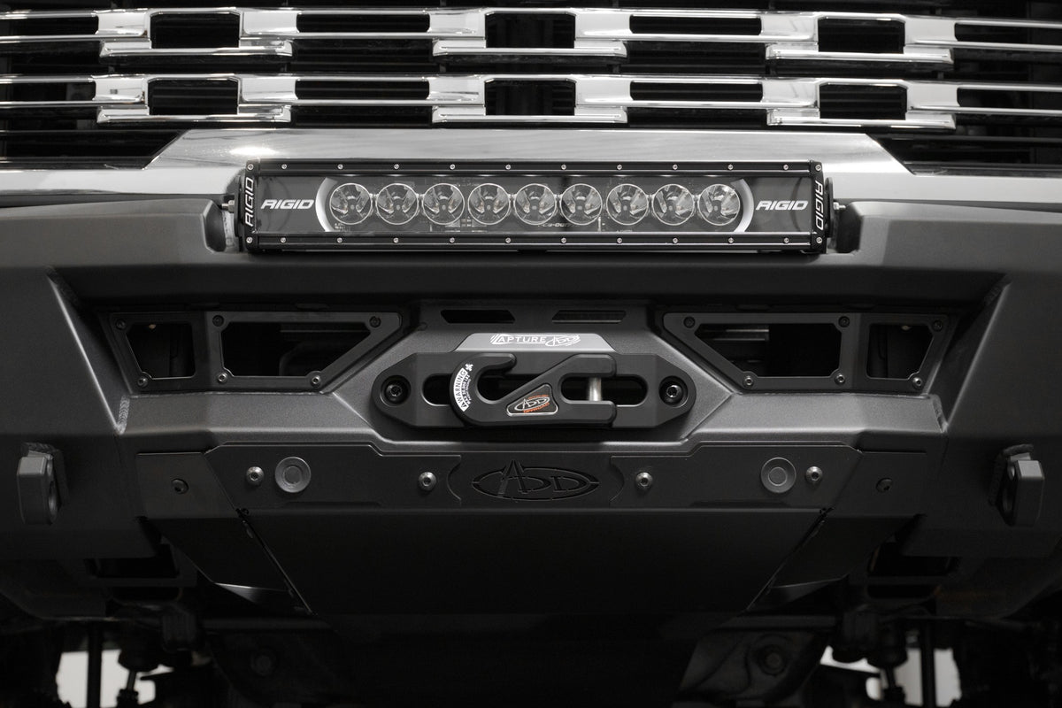 2024-2025 GMC Sierra 2500/3500 HD Phantom Winch Front Bumper Addictive Desert Designs