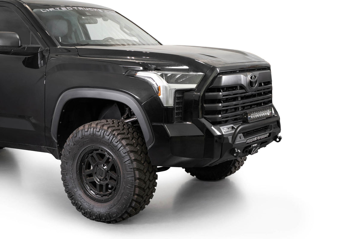 ADD Offroad 2022-2025 Toyota Tundra Stealth Center Mount Front Bumper w/ Top Hoop Addictive Desert Designs